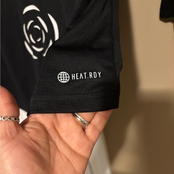 Adidas Kids Black Long Sleeve Shirt size medium young girls. - Picture 4 of 5